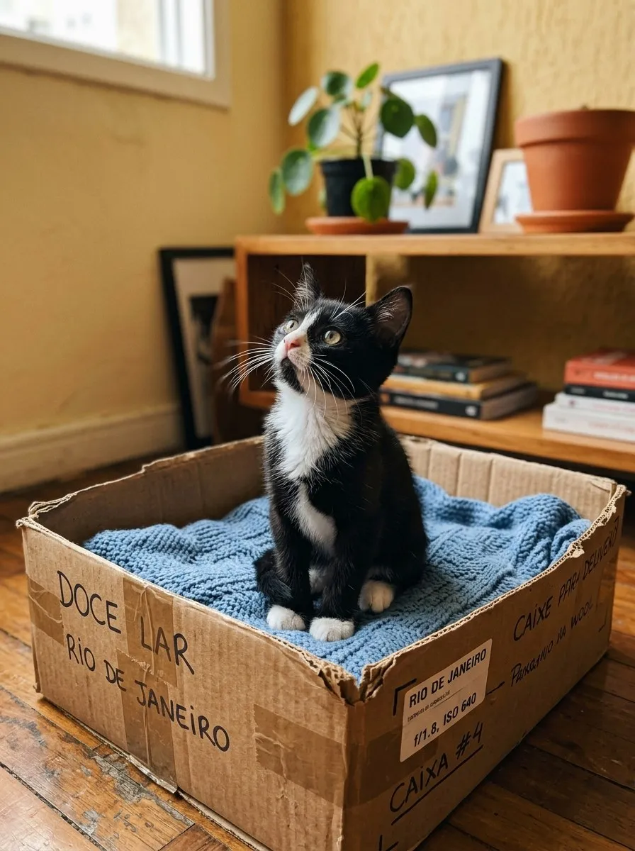 Frajola, macho, cerca de 2 meses — foto 2 de 2